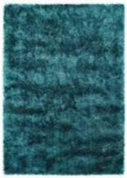 Origins Glamour/Shimmer Rug Hand Tufted 80x150 cm / Teal / 100% Polyester RUGS_and_MORE 5026134021617