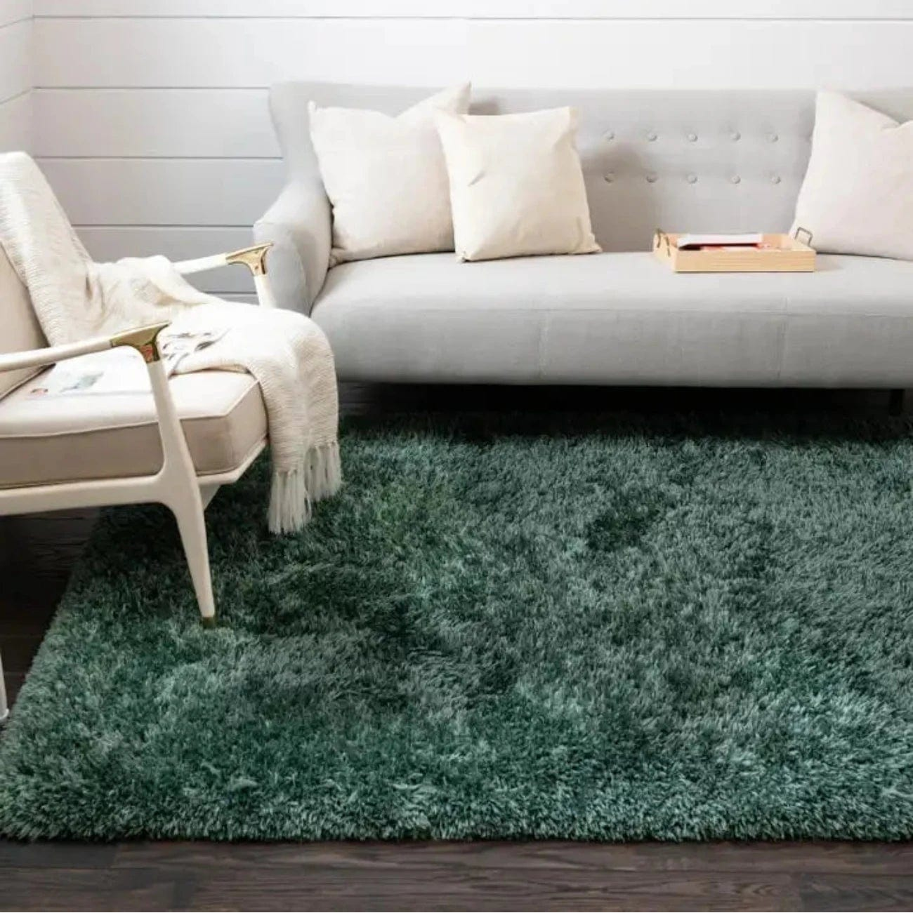 Origins Glamour/Shimmer Rug Hand Tufted RUGS_and_MORE