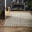 Origins Greek Key Taupe/Beige - handmade