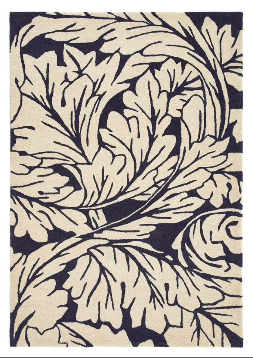 Origins Heritage 2 Rug patterned, wool, traditional, 120x170 cm / Midnight/Navy / 100% Wool RUGS_and_MORE 5026134593343