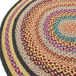Origins Jute Extra Colourful Oval - handmade