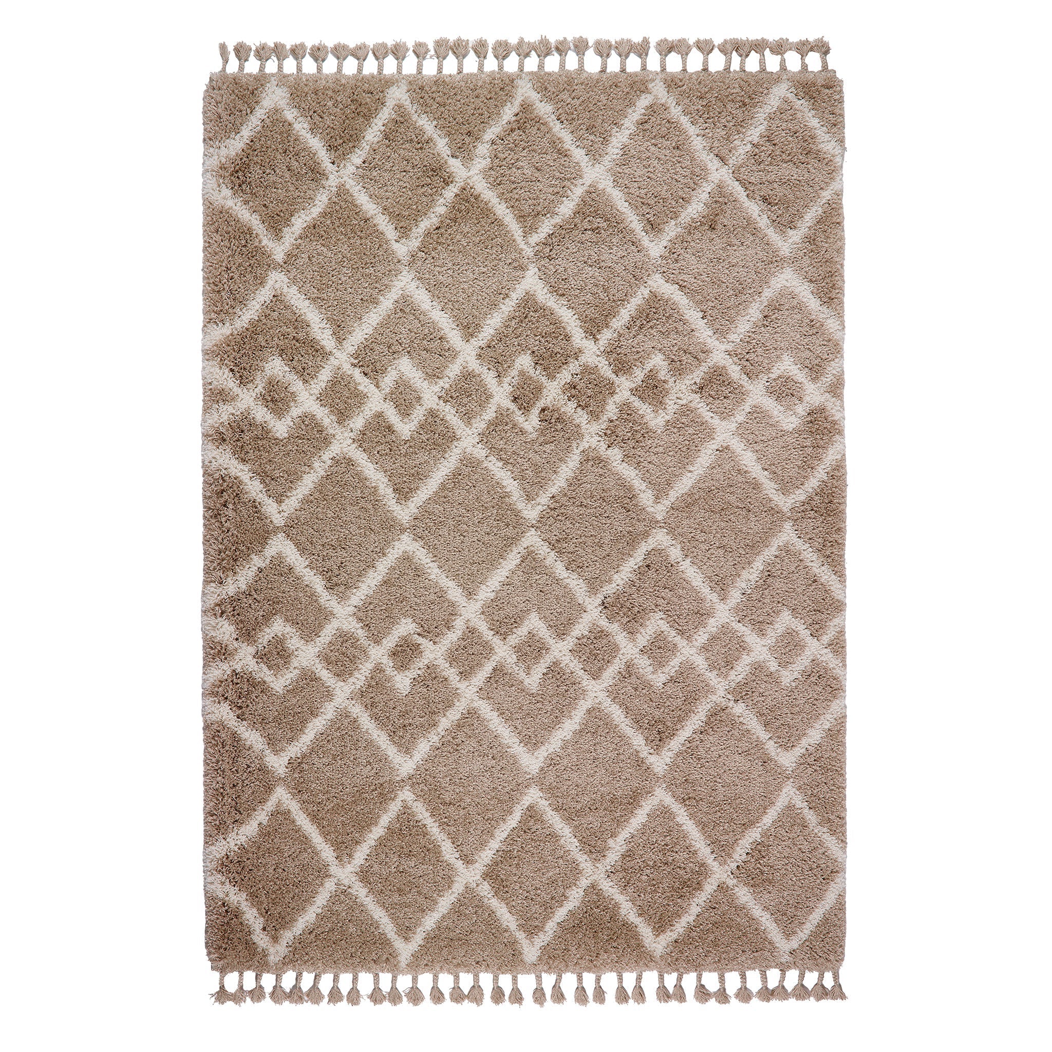 Origins Morocco Beige/Ivory - handmade