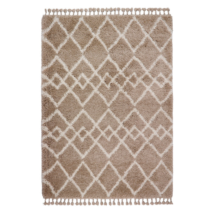 Origins Morocco Beige/Ivory - handmade