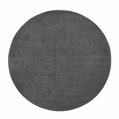 Origins Reef Rug 200 cm DIA Circle / Dark Grey / 100% recycled plastic bottles RUGS_and_MORE 5026134595323