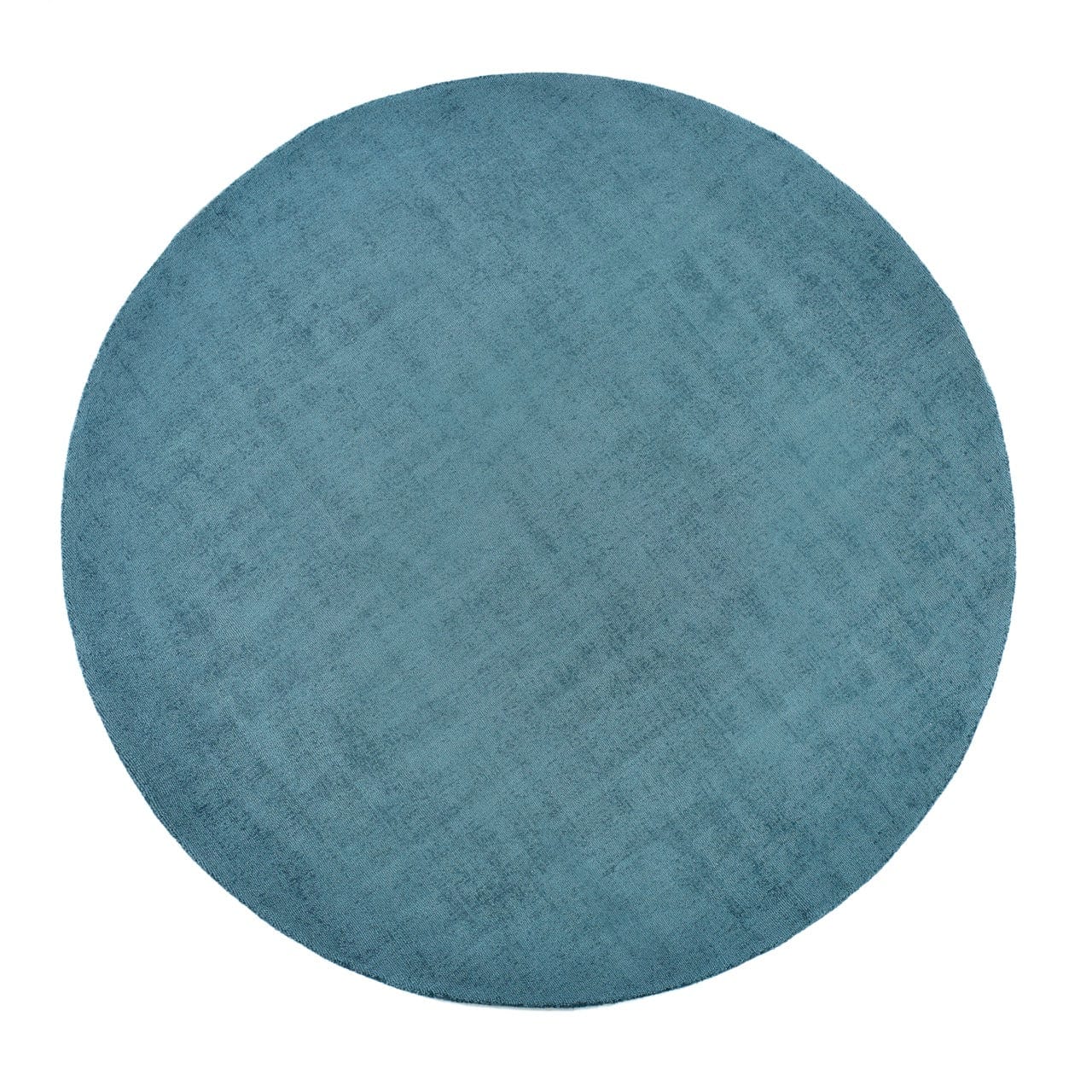 Origins Reef Rug 200 cm DIA Circle / Petrol / 100% recycled plastic bottles RUGS_and_MORE 5026134593961