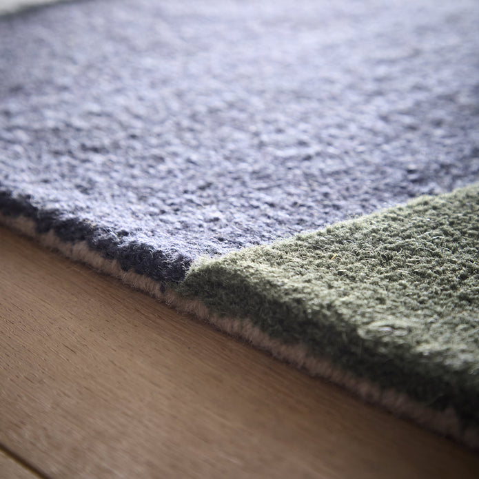 Origins Retro Deco Blue - handmade