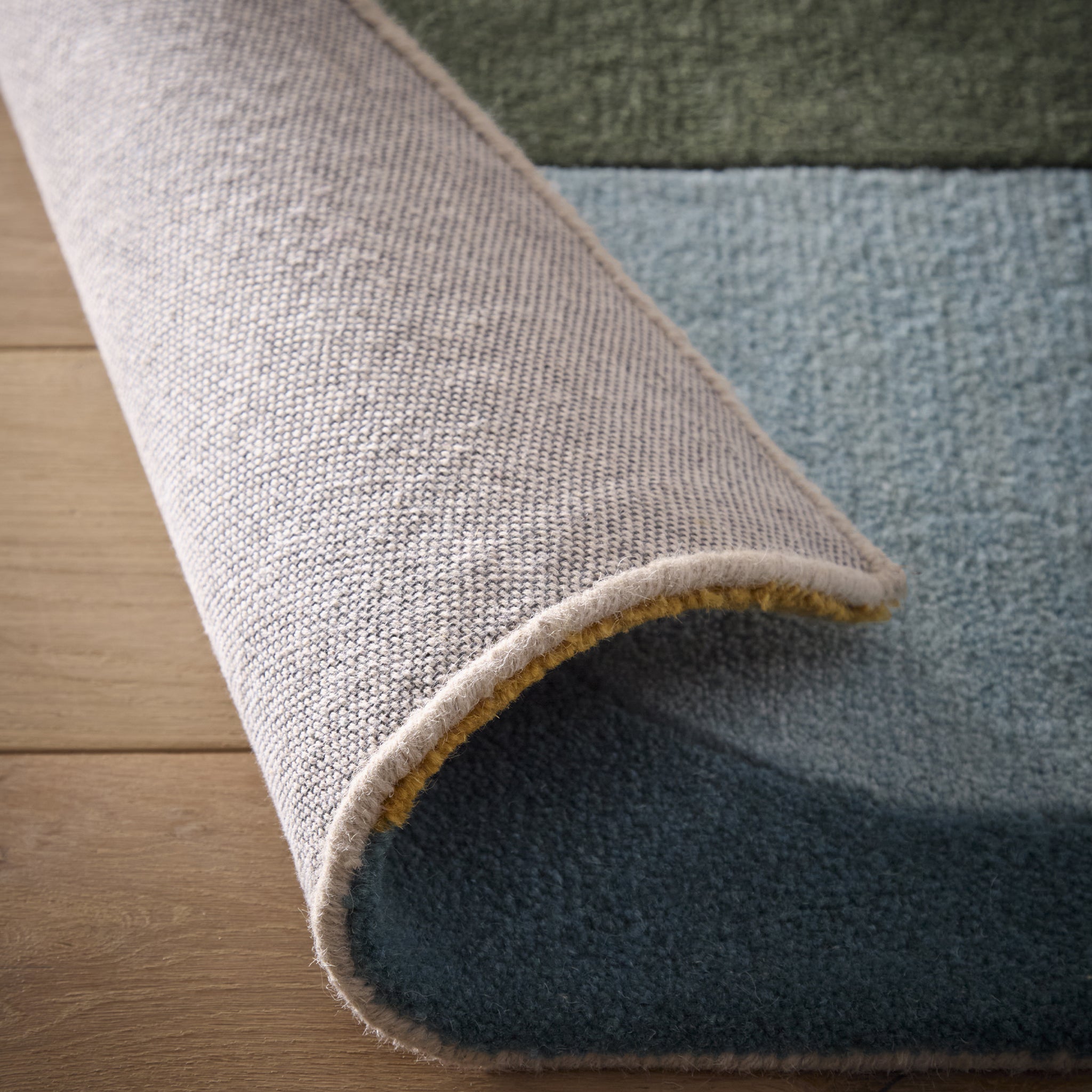 Origins Retro Deco Blue - handmade