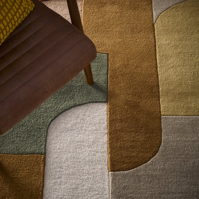 Origins Retro Deco Tan - handmade