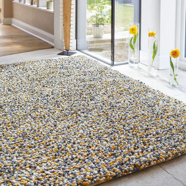 Origins Rocks Shaggy Ochre - handmade