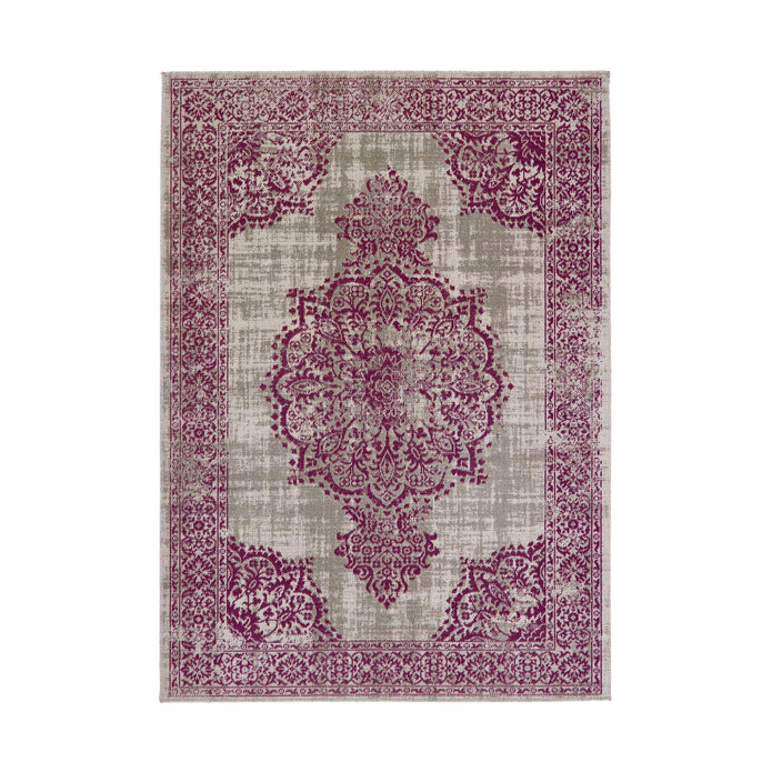 Origins Saville Grey/Raspberry - handmade