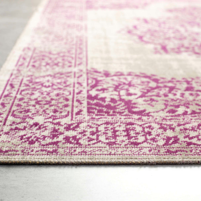 Origins Saville Grey/Raspberry - handmade