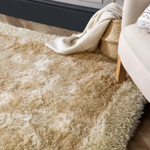 Origins Shimmer Shaggy Border Rug Hand Tufting RUGS_and_MORE