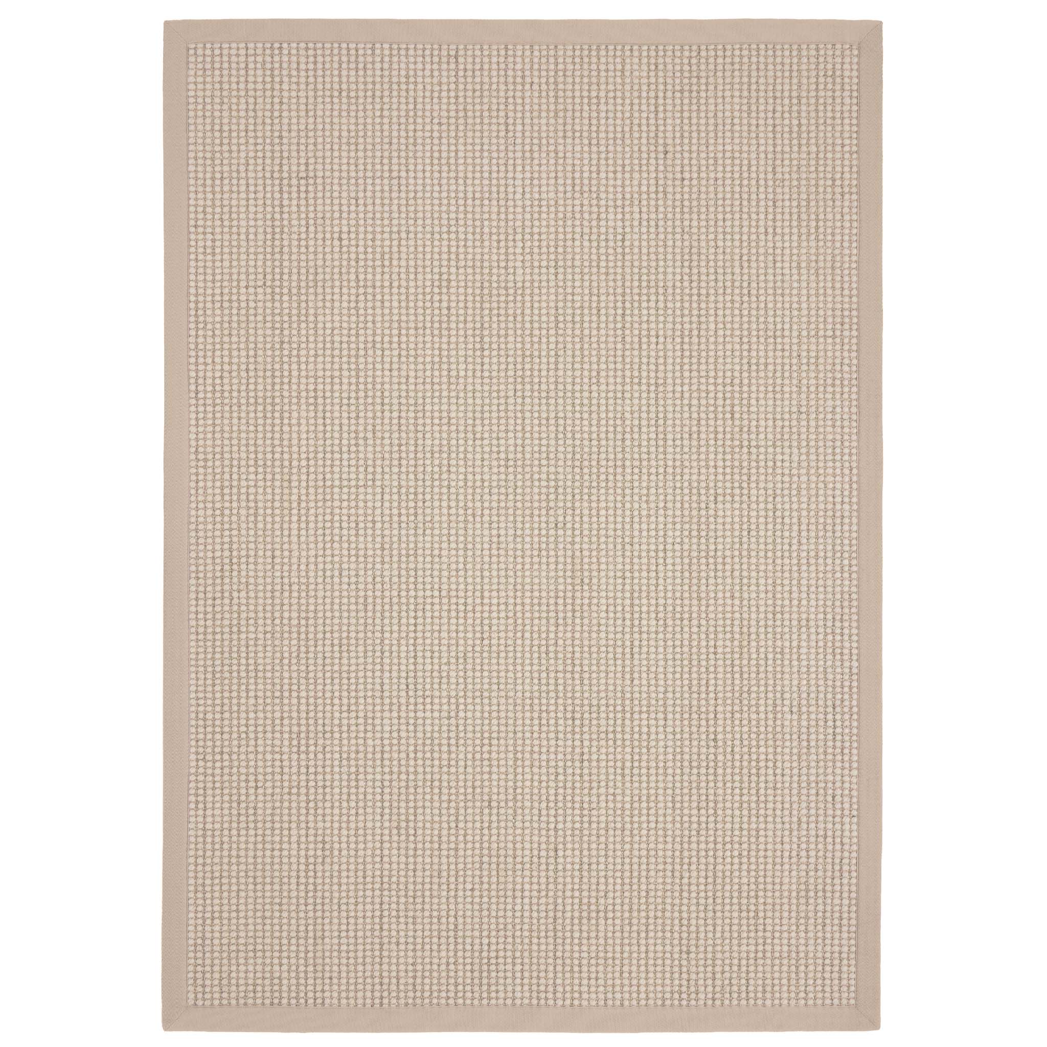 Origins Sisal Boucle with Beige Border - handmade