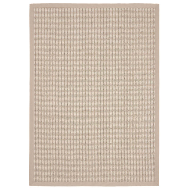 Origins Sisal Boucle with Beige Border - handmade