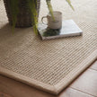 Origins Sisal Boucle with Beige Border - handmade
