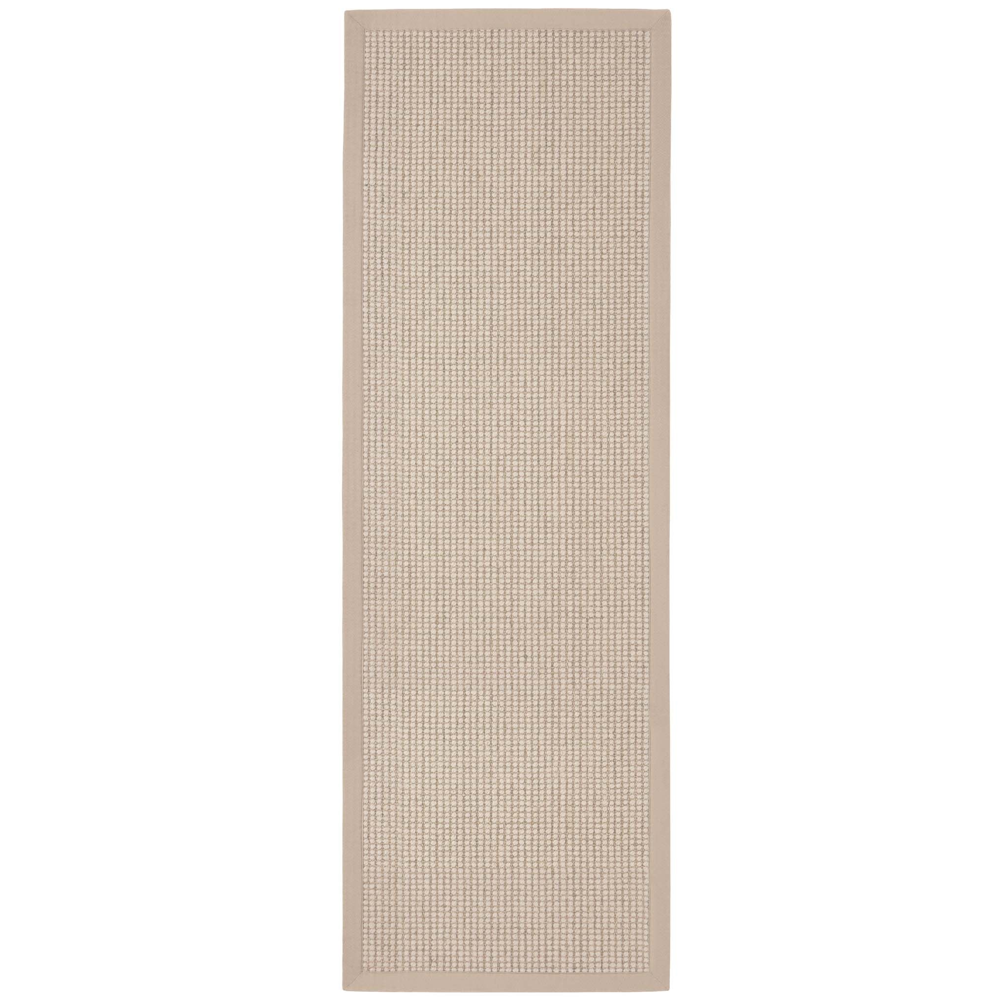 Origins Sisal Boucle with Beige Border - handmade