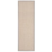 Origins Sisal Boucle with Soft Grey Border - handmade