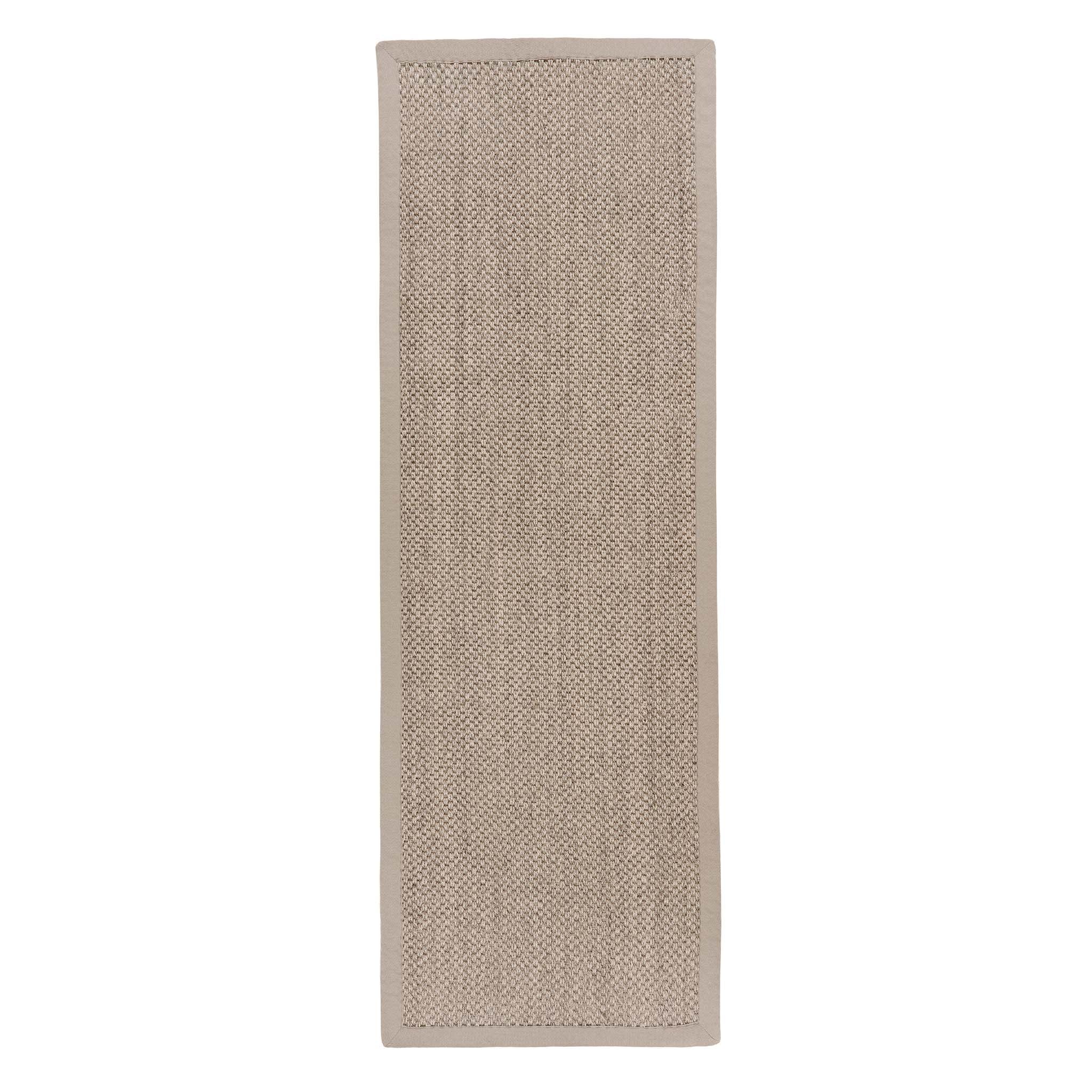 Origins Sisal Light Beige with Sand Border - handmade