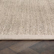 Origins Sisal Light Beige with Sand Border - handmade