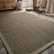 Origins Sisal Rug Woven & Latex Backed 120x170 cm / Sage Green/Sage Green Border / 100% SISAL WITH LATEX BACKING RUGS_and_MORE 5026134609181