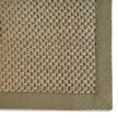 Origins Sisal Sage Green with Sage Green Border - handmade
