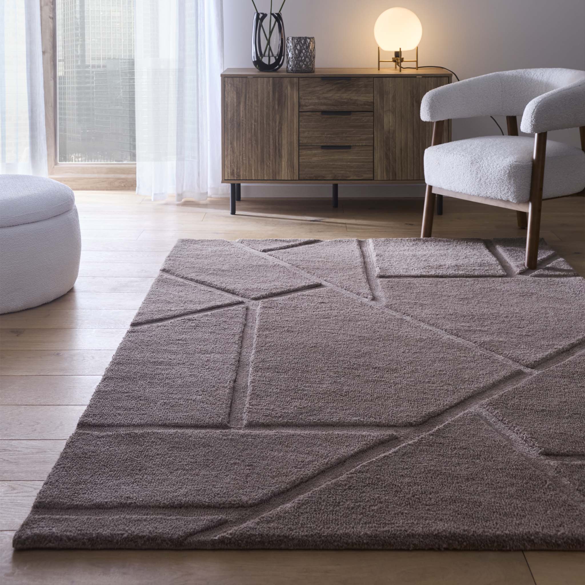 Origins Stack Mauve - handmade