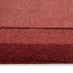 Origins Stacked Border Wine Red - handmade
