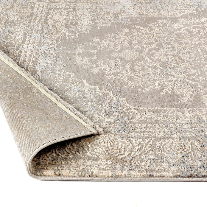 Origins Vintage Medallion Rug Blue/Grey - handmade