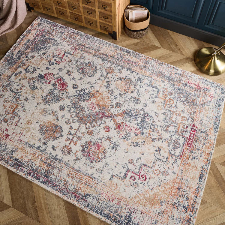 Origins Vogue Navy / Rust - handmade