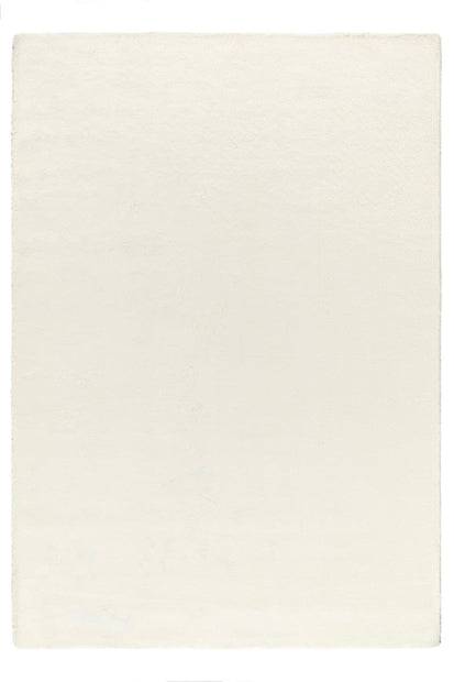 Origins Washable Faux Fur Rug Tufted 80x150 cm / Ivory / Faux Rabbit Fur Backing: 50% TPR + 50% cotton RUGS_and_MORE 5026134602977