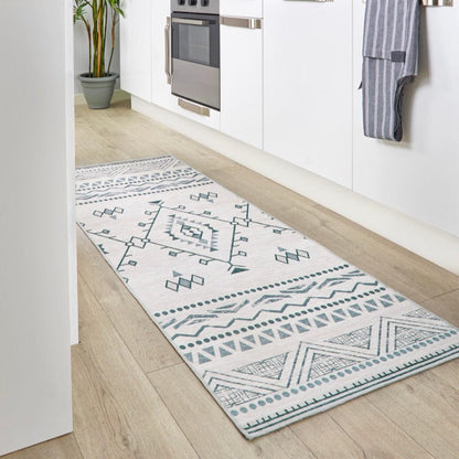 Origins Washable Nomad Rug 67x200 cm / Grey / Chenille Backing: 50% TPR + 50% Cotton RUGS_and_MORE 5026134602076