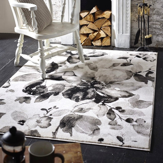 Origins Watercolour Floral Rug Woven RUGS_and_MORE