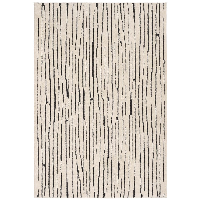 Origins Woodweave Ivory/Charcoal - handmade