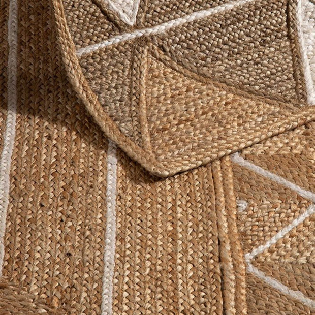 Prestbury Natural Hand Braided Border (Indoor/Outdoor) 120x170 cm / Natural / Coir RUGS_and_MORE 5060623077259