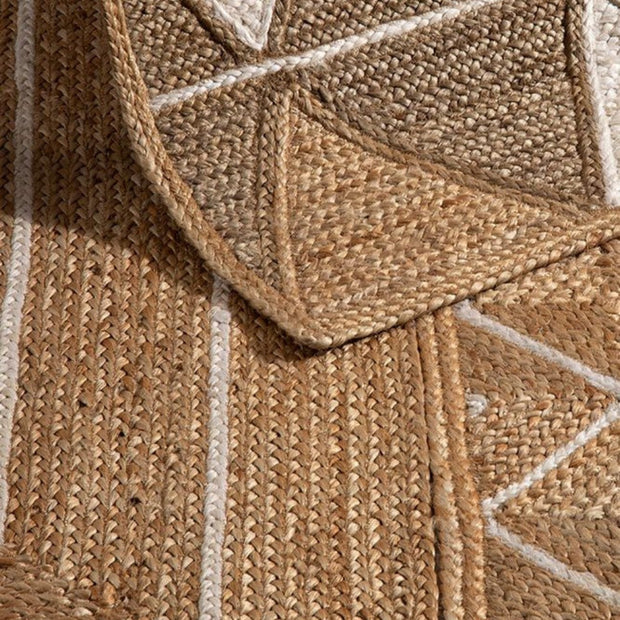 Prestbury Natural Hand Braided Border (Indoor/Outdoor) 120x170 cm / Natural / Coir RUGS_and_MORE 5060623077259