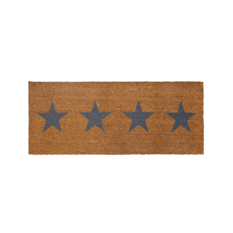 PVC Backed Coir 40x120cm Star Patio Doormat Doormat 40x120 cm / Natural RUGS_and_MORE P0001975612C