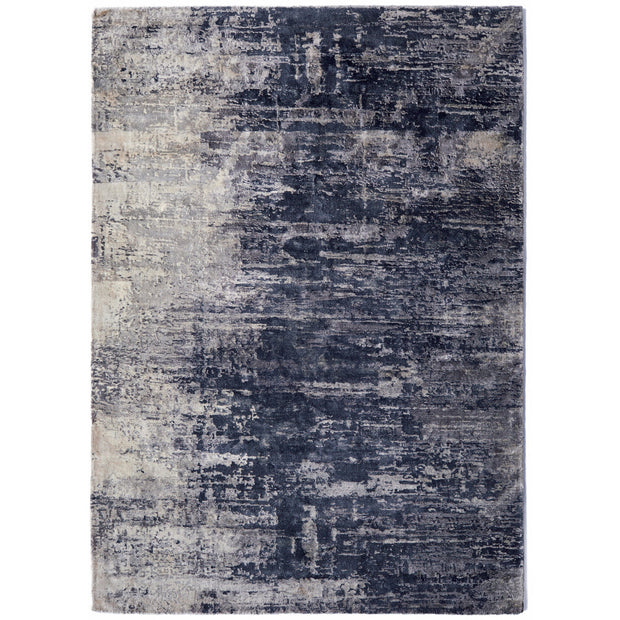 Rug Guru Elements 3 - Midnight/Oyster - handmade