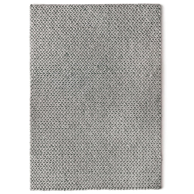 Rug Guru Fusion Dove Grey - handmade