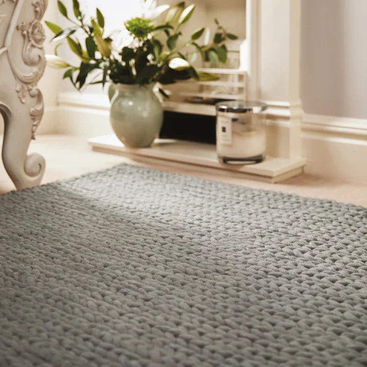 Rug Guru Fusion Dove Grey - handmade