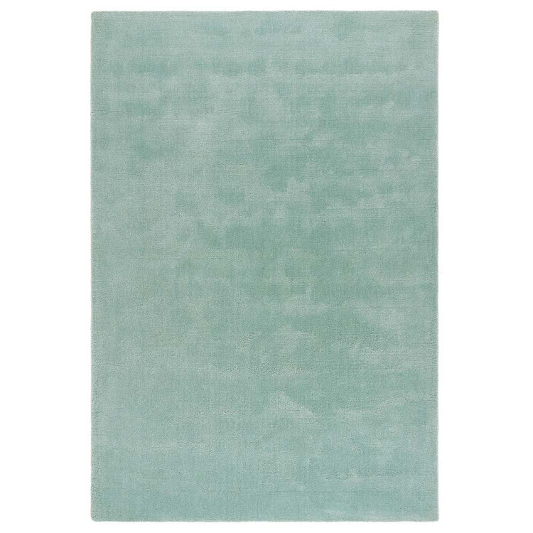 Rug Guru Hush Aqua - handmade