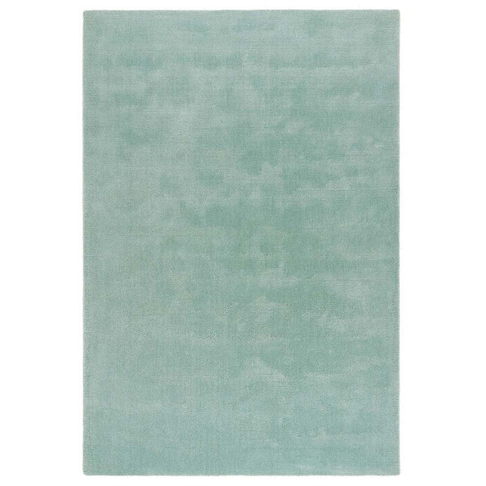 Rug Guru Hush Aqua - handmade