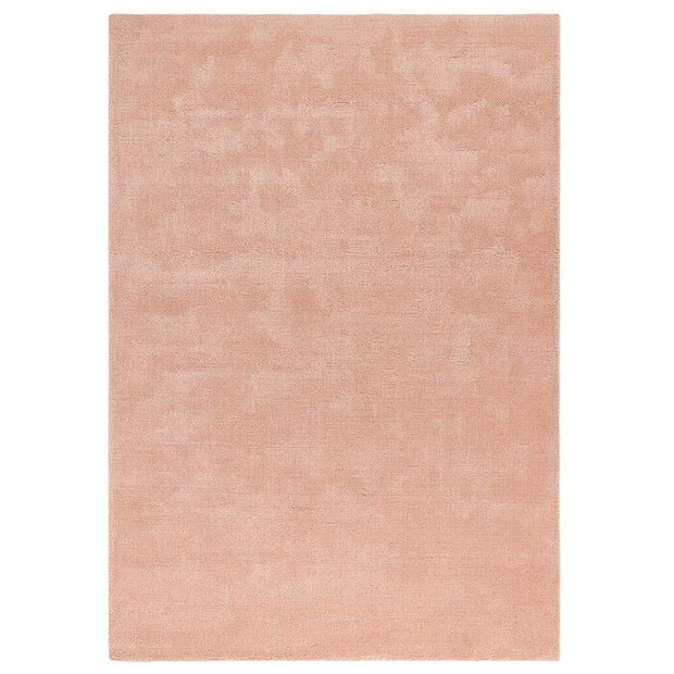 Rug Guru Hush Coral Pink - handmade