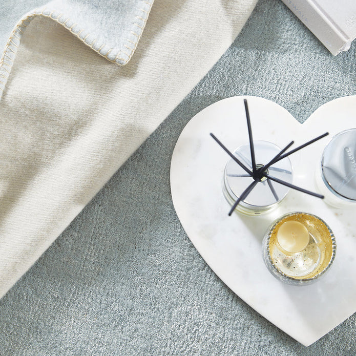 Rug Guru Hush Ice Blue - handmade