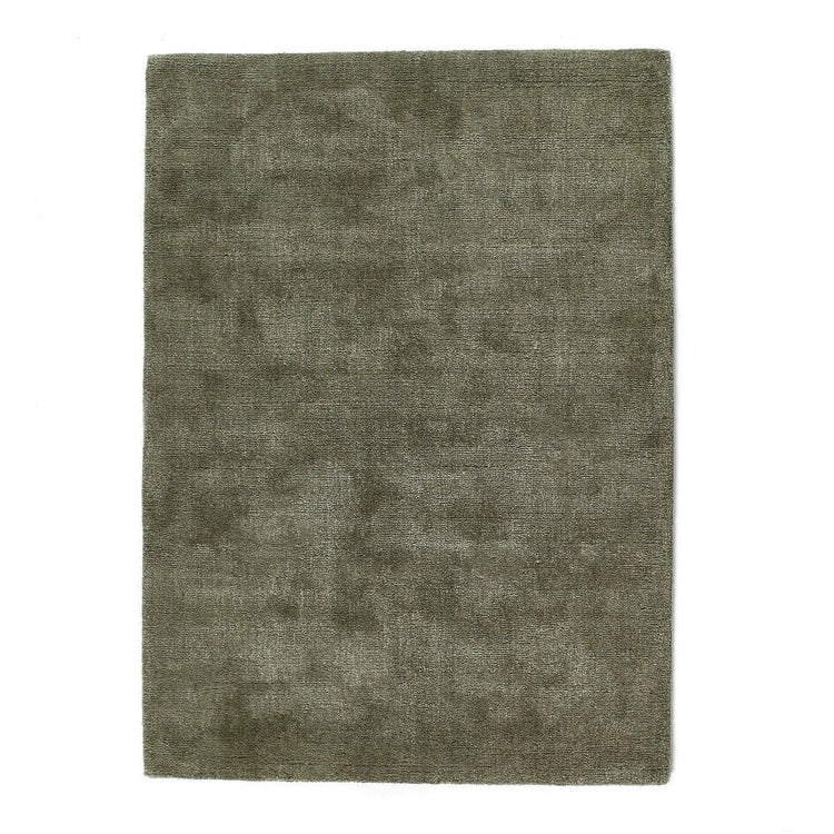 Rug Guru Hush Olive - handmade