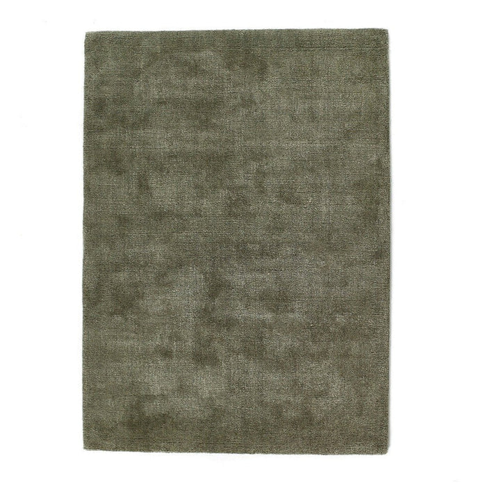 Rug Guru Hush Olive - handmade