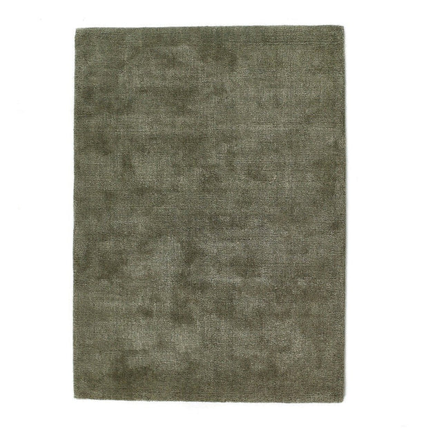 Rug Guru Hush Olive - handmade