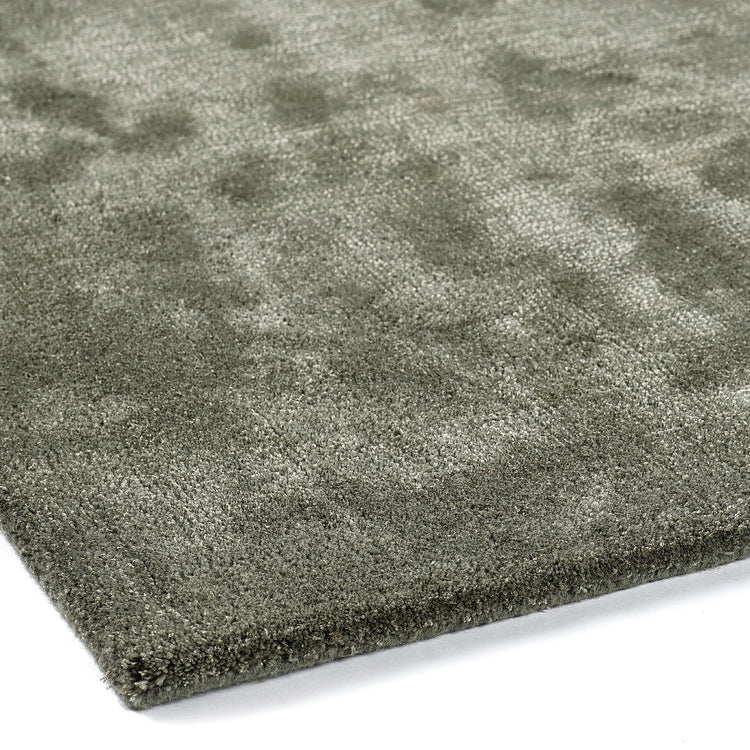 Rug Guru Hush Olive - handmade