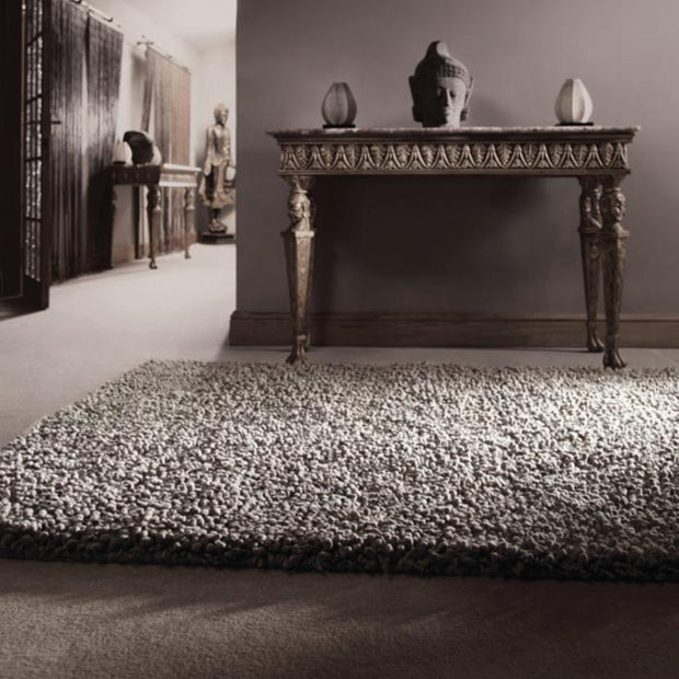Rug Guru Maine Dove Grey - handmade