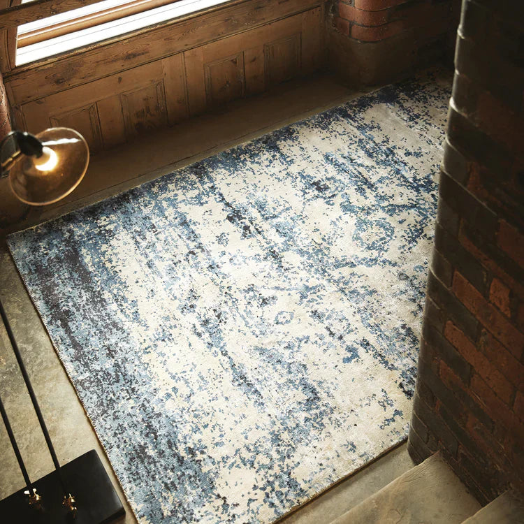 Rug Guru Persia Midnight Oyster - handmade