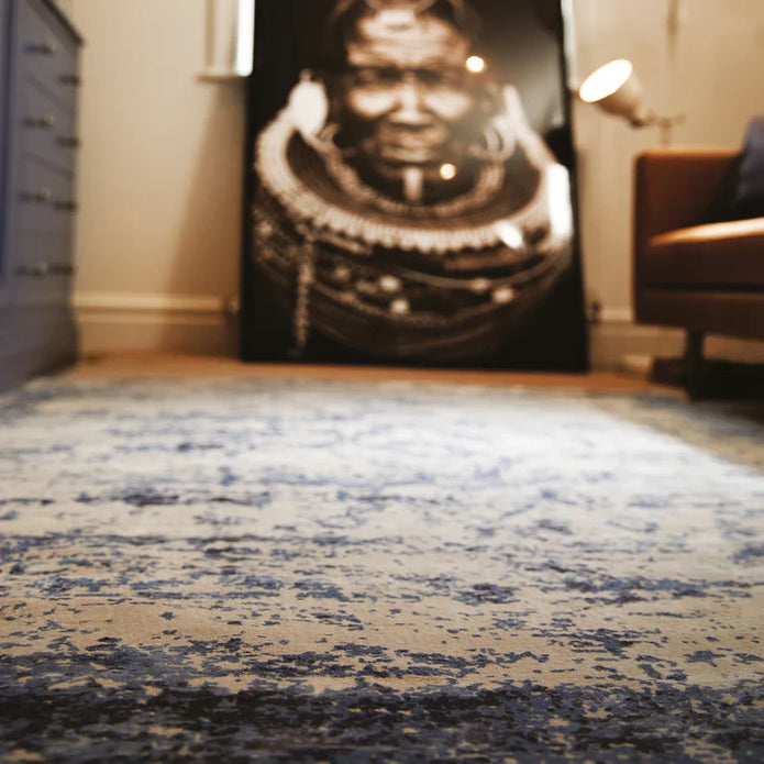 Rug Guru Persia Midnight Oyster - handmade